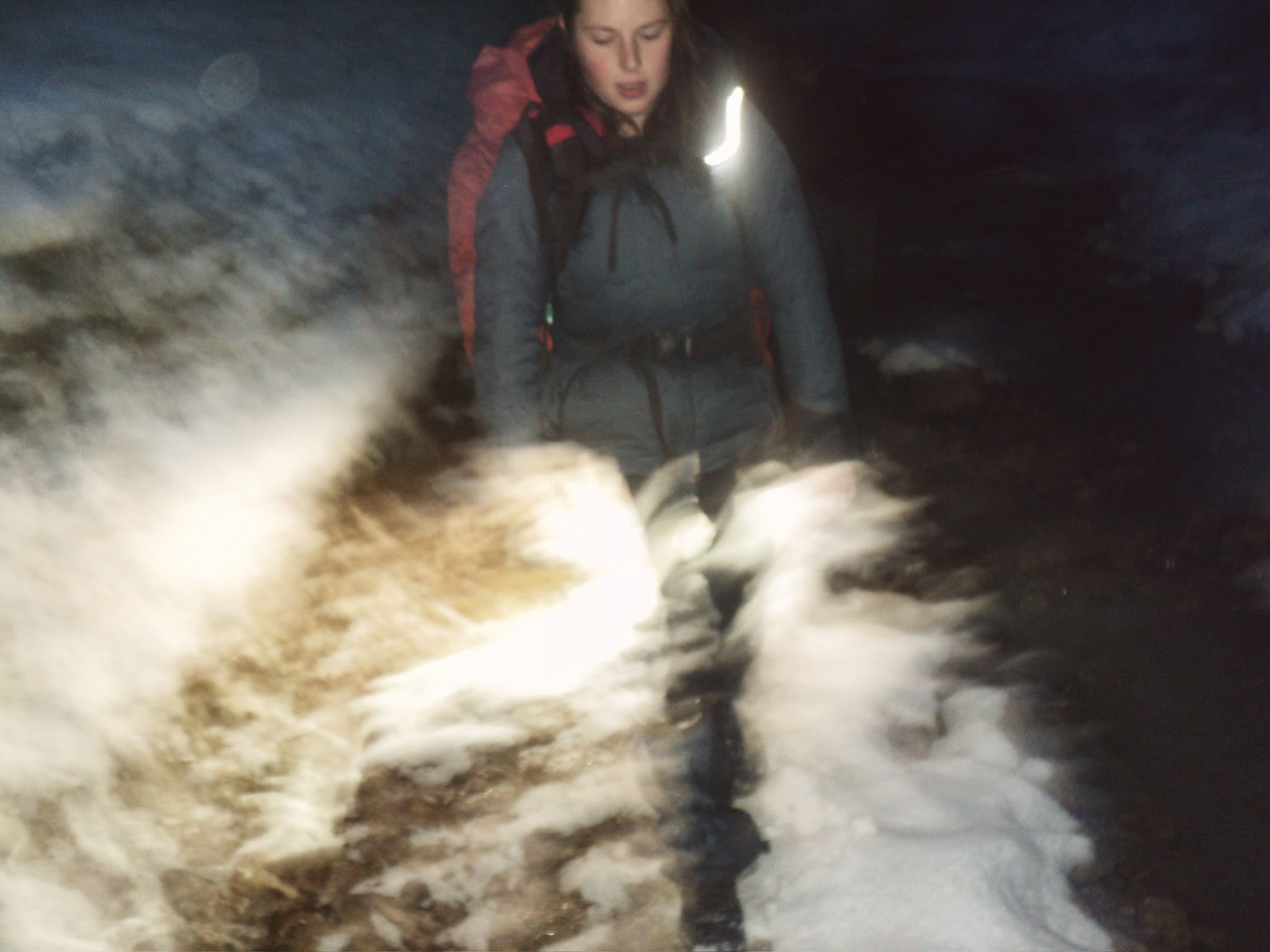 Randonnée dans le brouillard au Grand Colombier